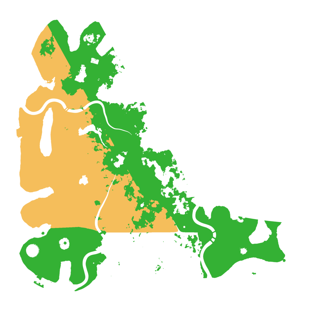 Biome Rust Map: Procedural Map, Size: 4250, Seed: 767861702