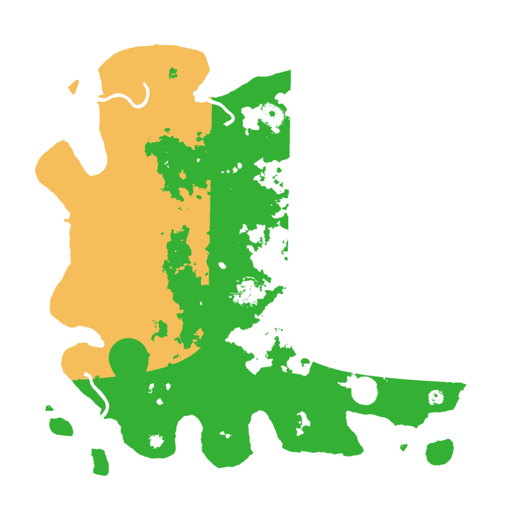 Biome Rust Map: Procedural Map, Size: 3500, Seed: 1390133118