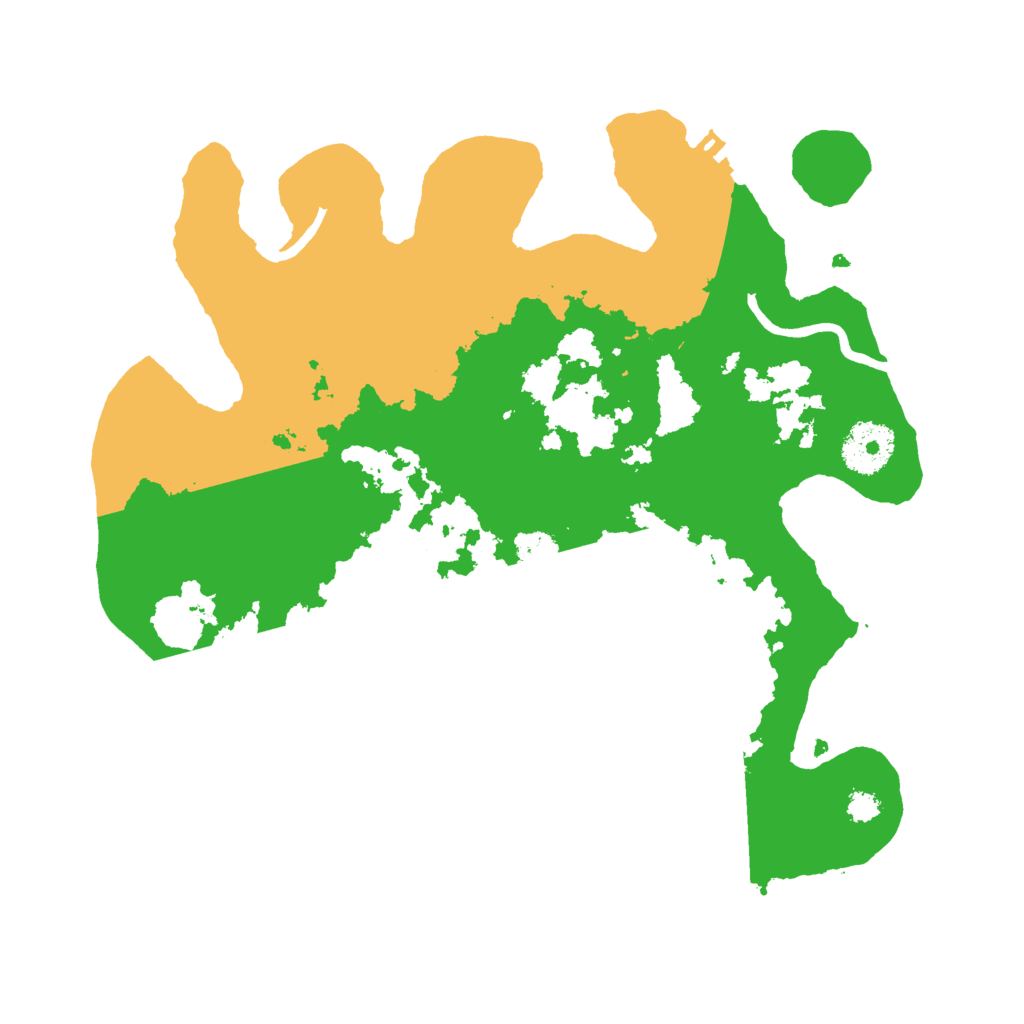 Biome Rust Map: Procedural Map, Size: 3000, Seed: 592245039