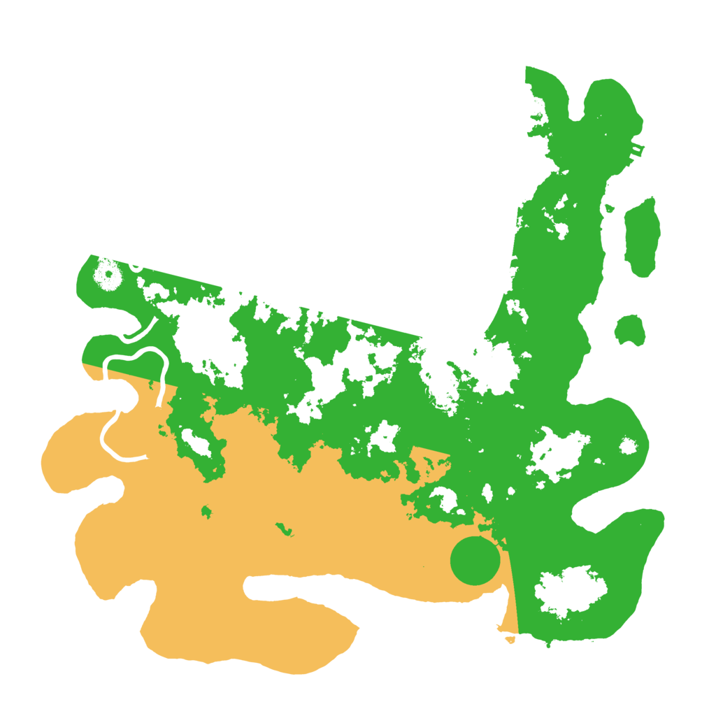 Biome Rust Map: Procedural Map, Size: 3850, Seed: 1809492584