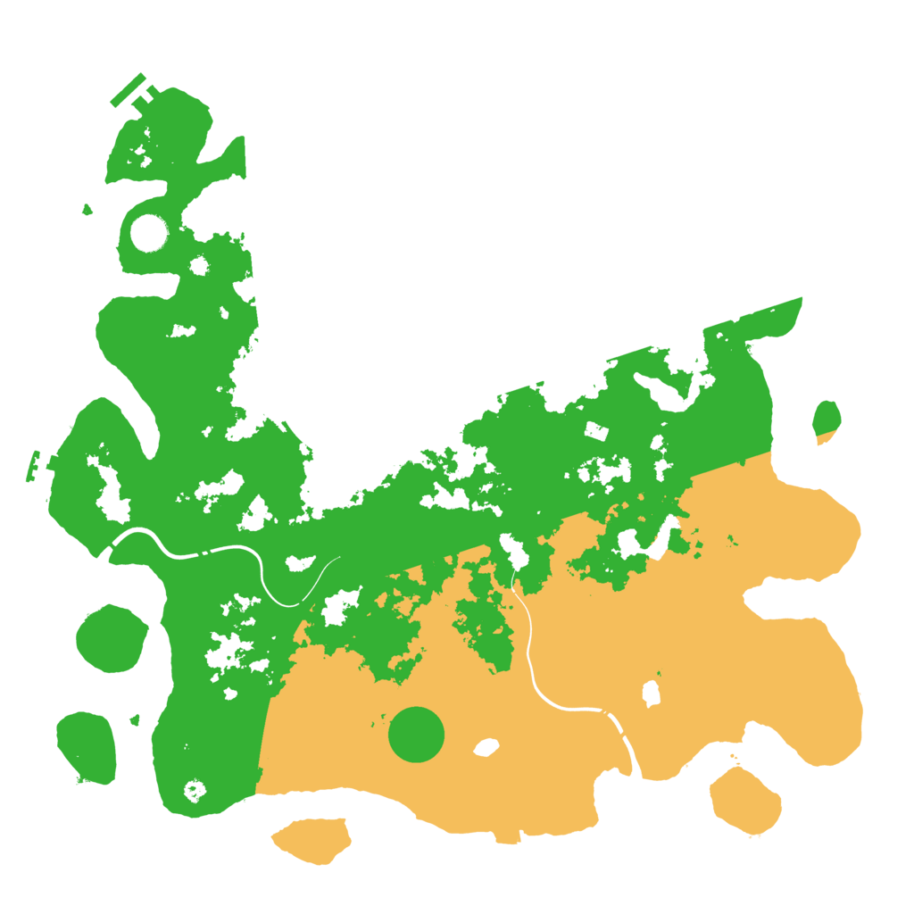 Biome Rust Map: Procedural Map, Size: 4300, Seed: 948687360