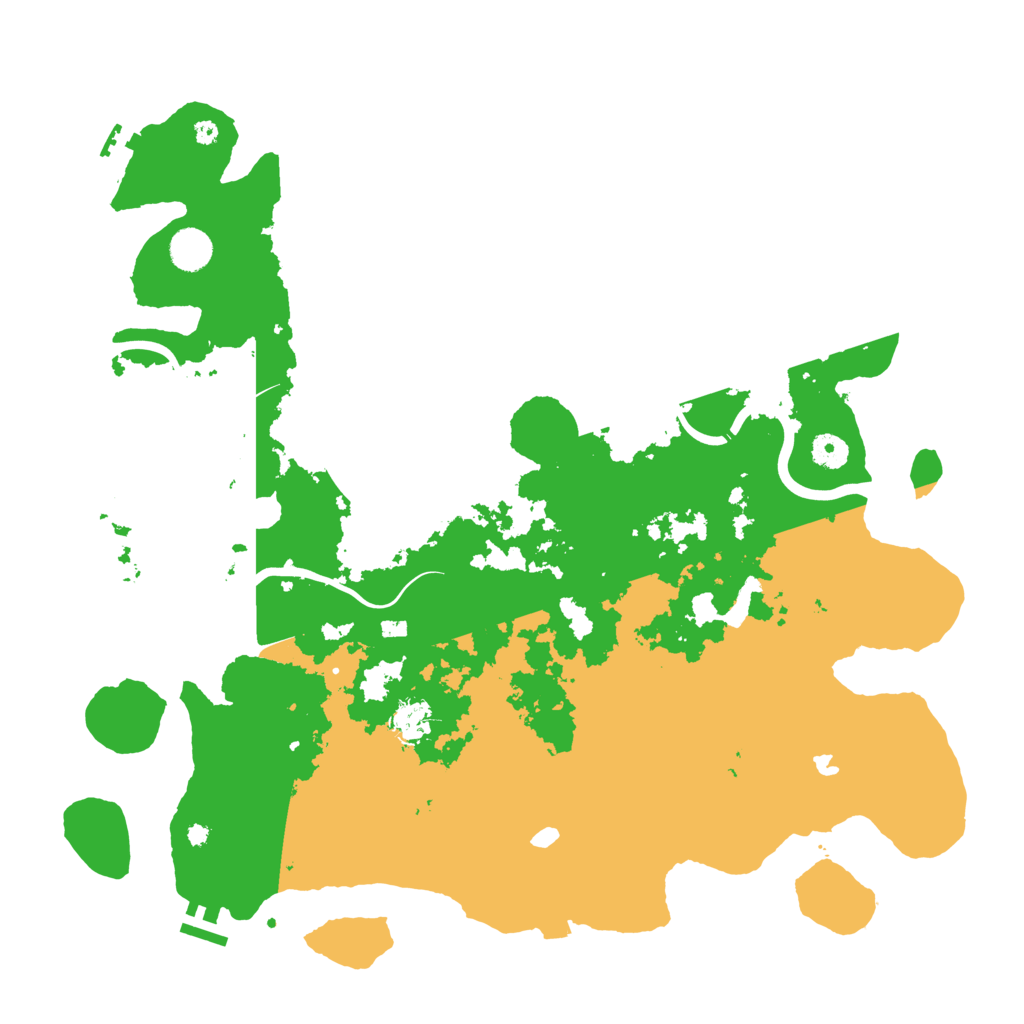 Biome Rust Map: Procedural Map, Size: 4300, Seed: 948687360
