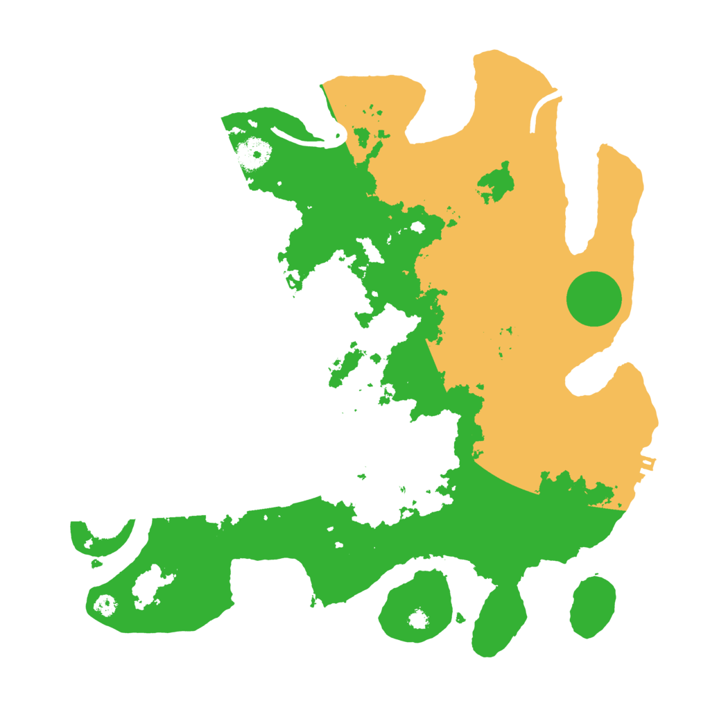 Biome Rust Map: Procedural Map, Size: 3400, Seed: 47853675
