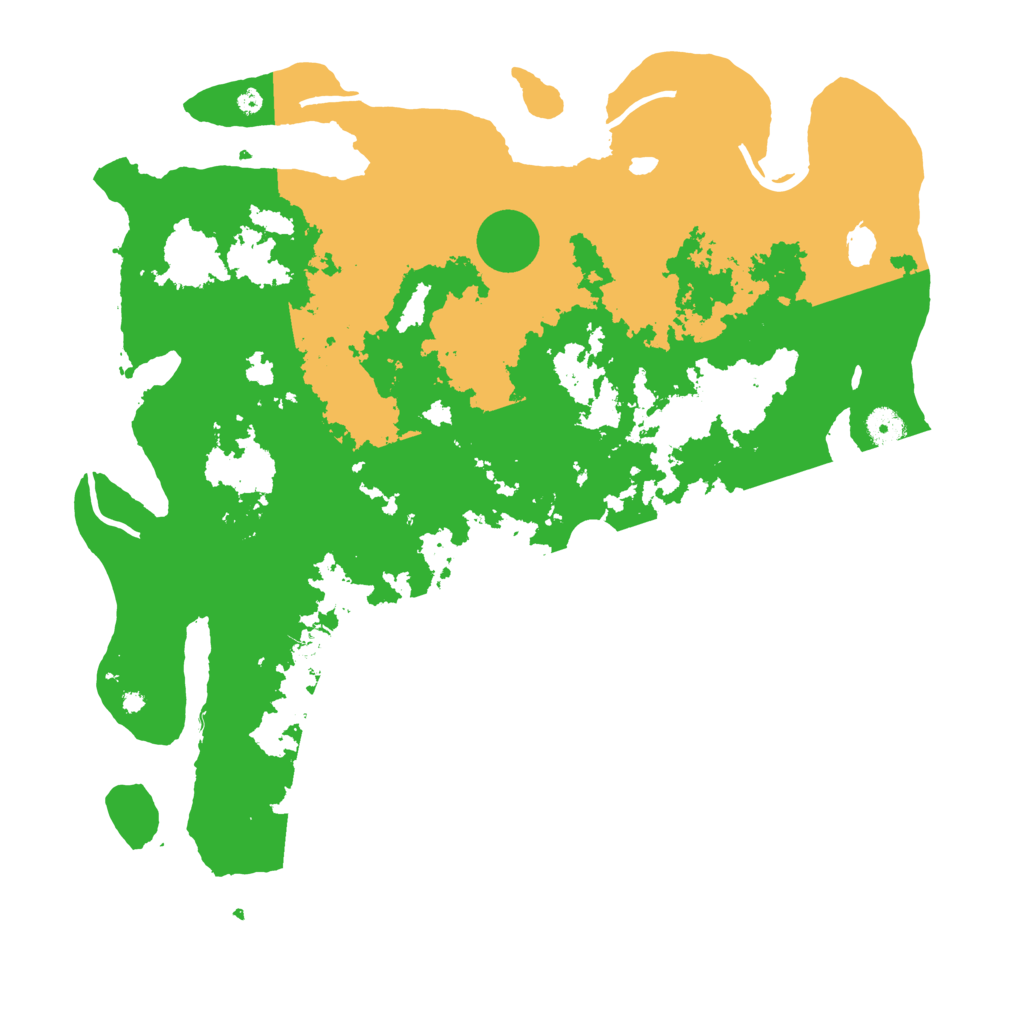 Biome Rust Map: Procedural Map, Size: 4300, Seed: 23610102