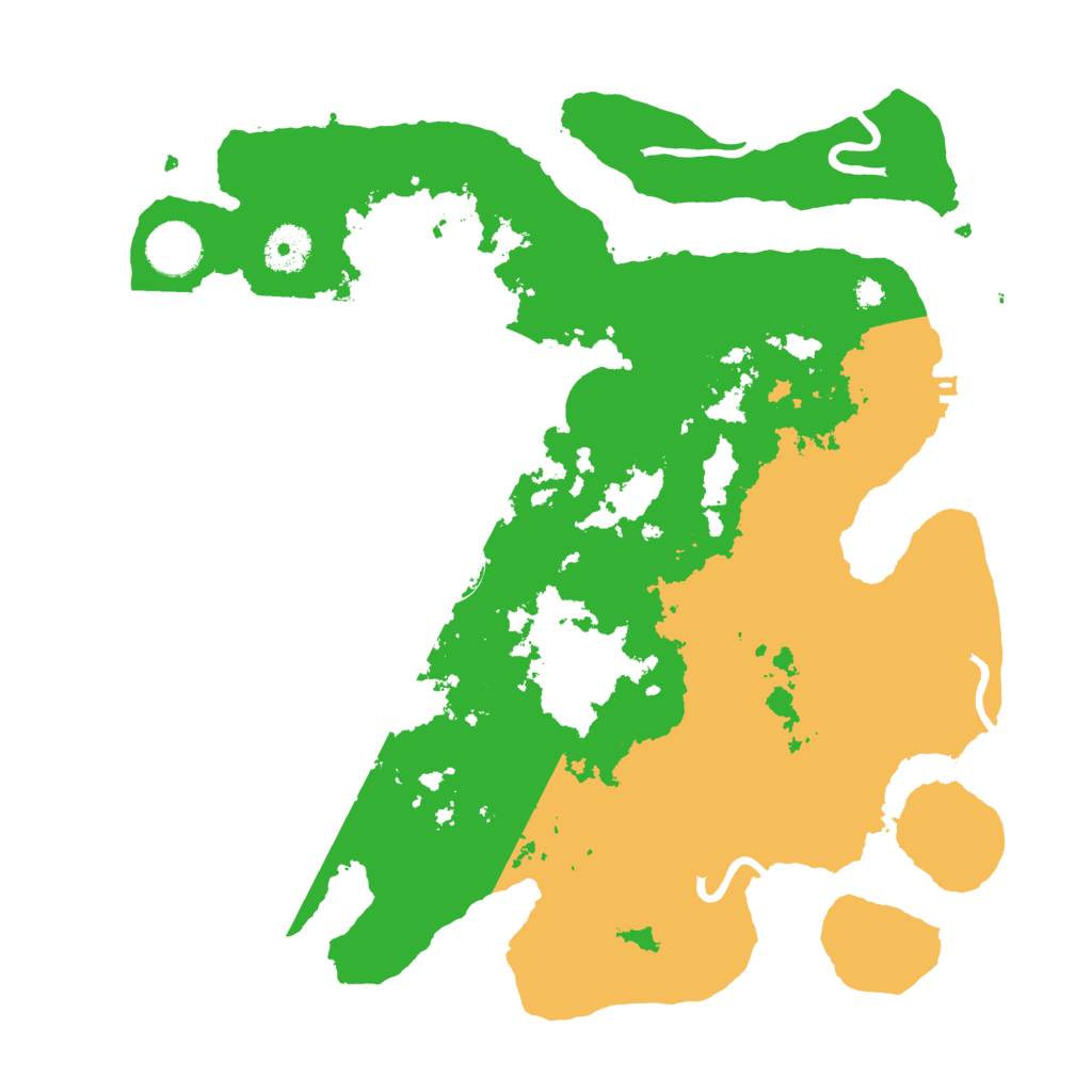 Biome Rust Map: Procedural Map, Size: 3500, Seed: 1726614987