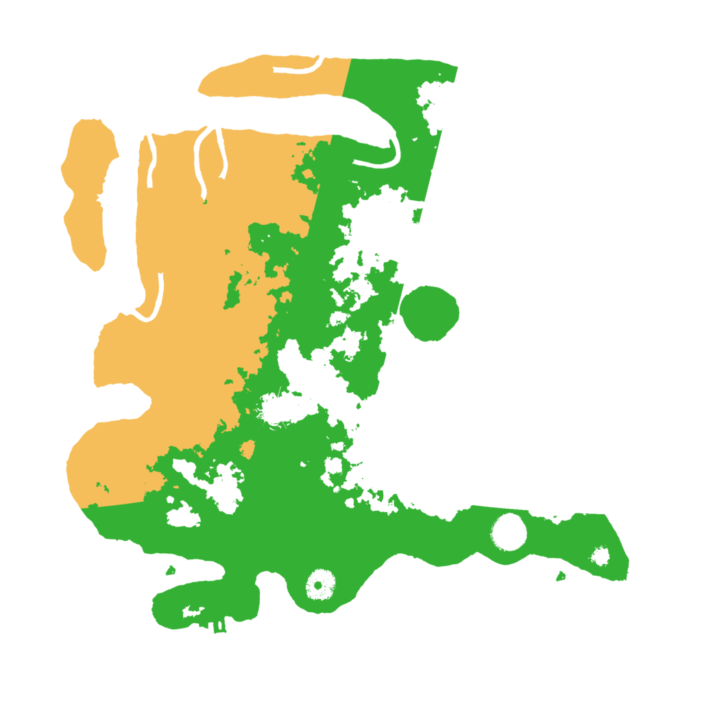 Biome Rust Map: Procedural Map, Size: 3500, Seed: 314357