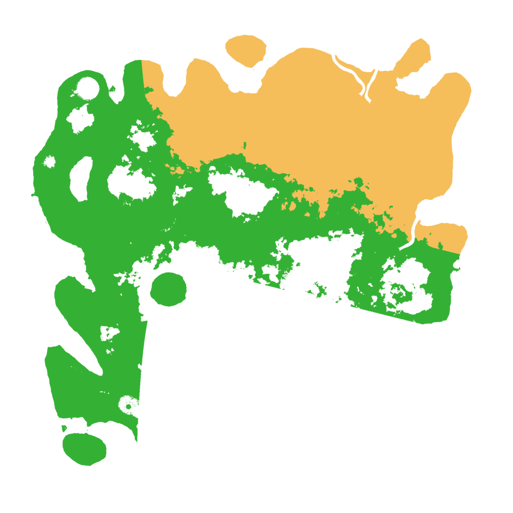 Biome Rust Map: Procedural Map, Size: 4000, Seed: 21554