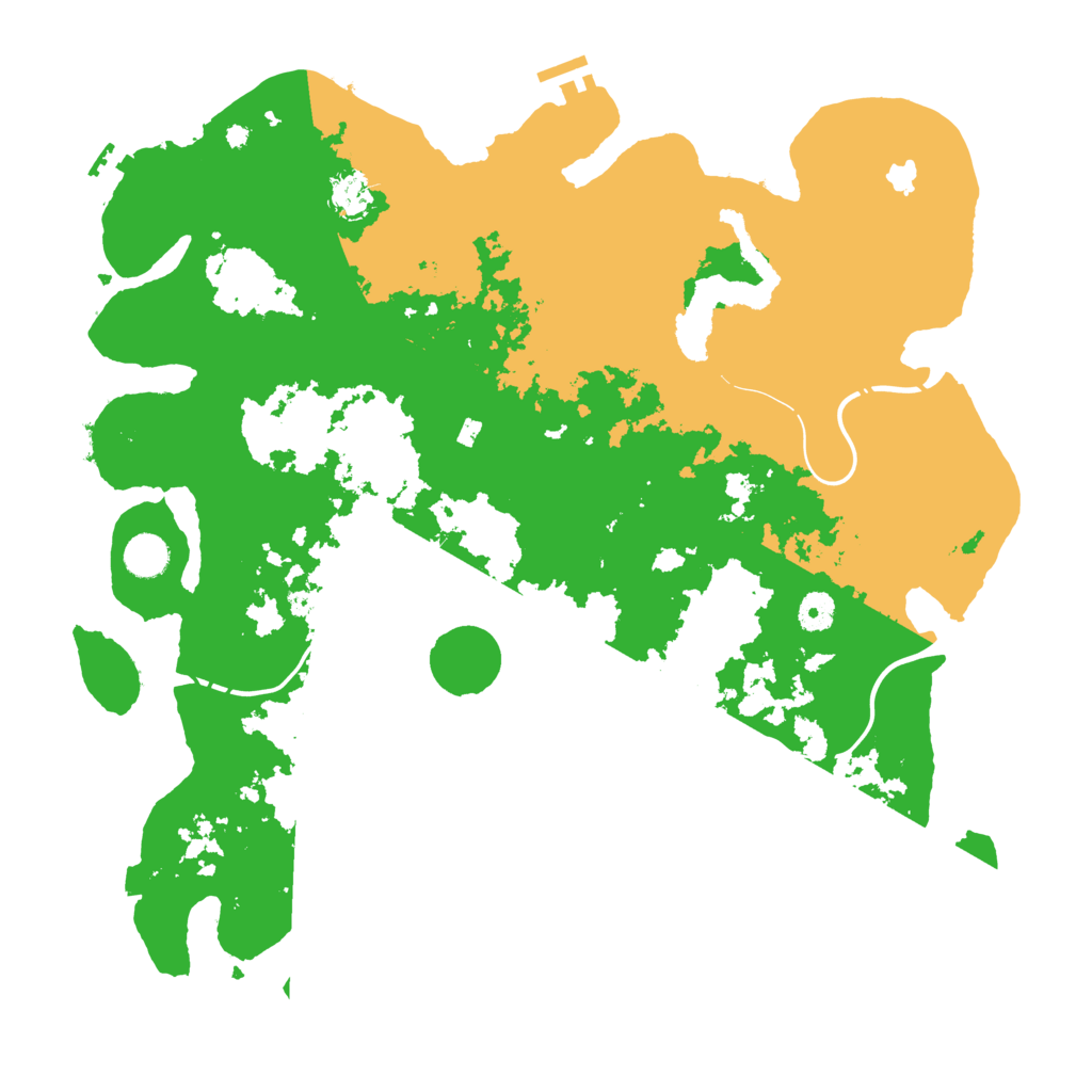 Biome Rust Map: Procedural Map, Size: 4300, Seed: 120118