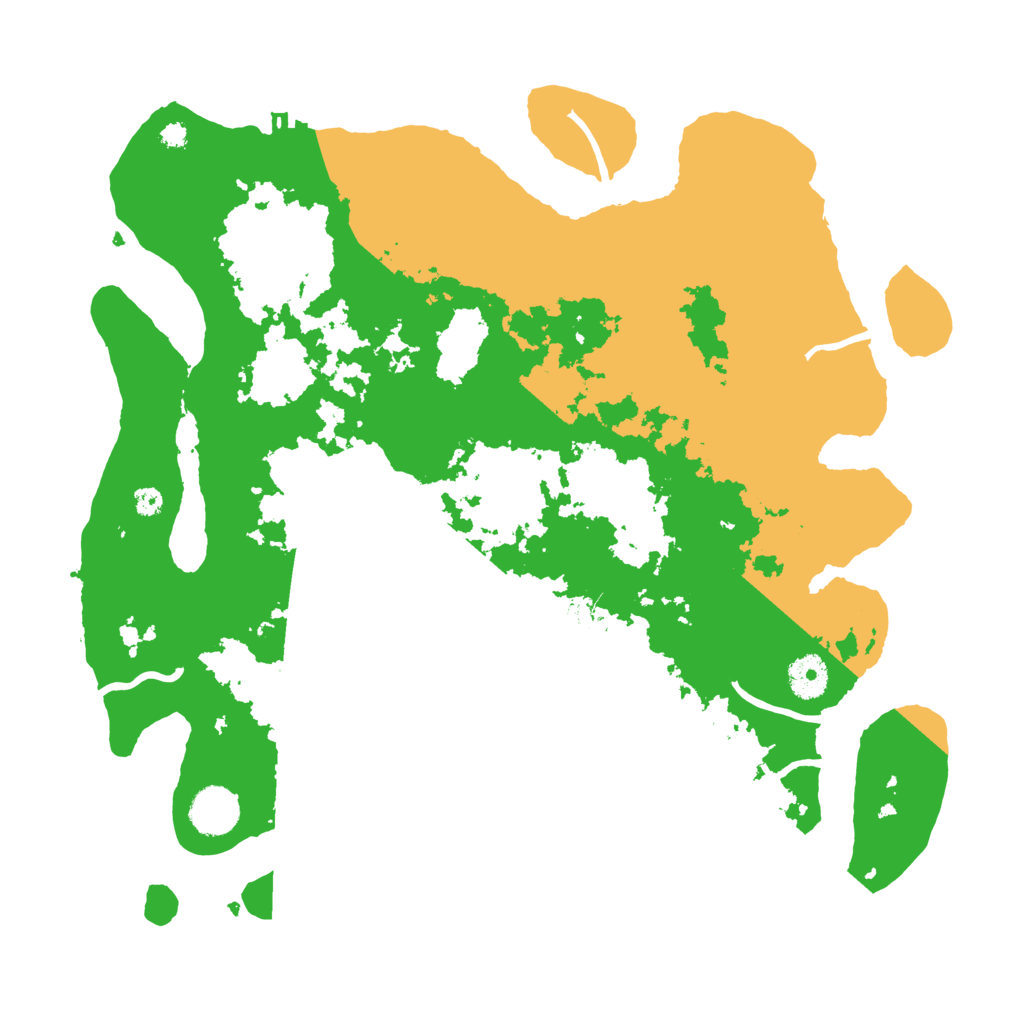 Biome Rust Map: Procedural Map, Size: 3700, Seed: 777872312