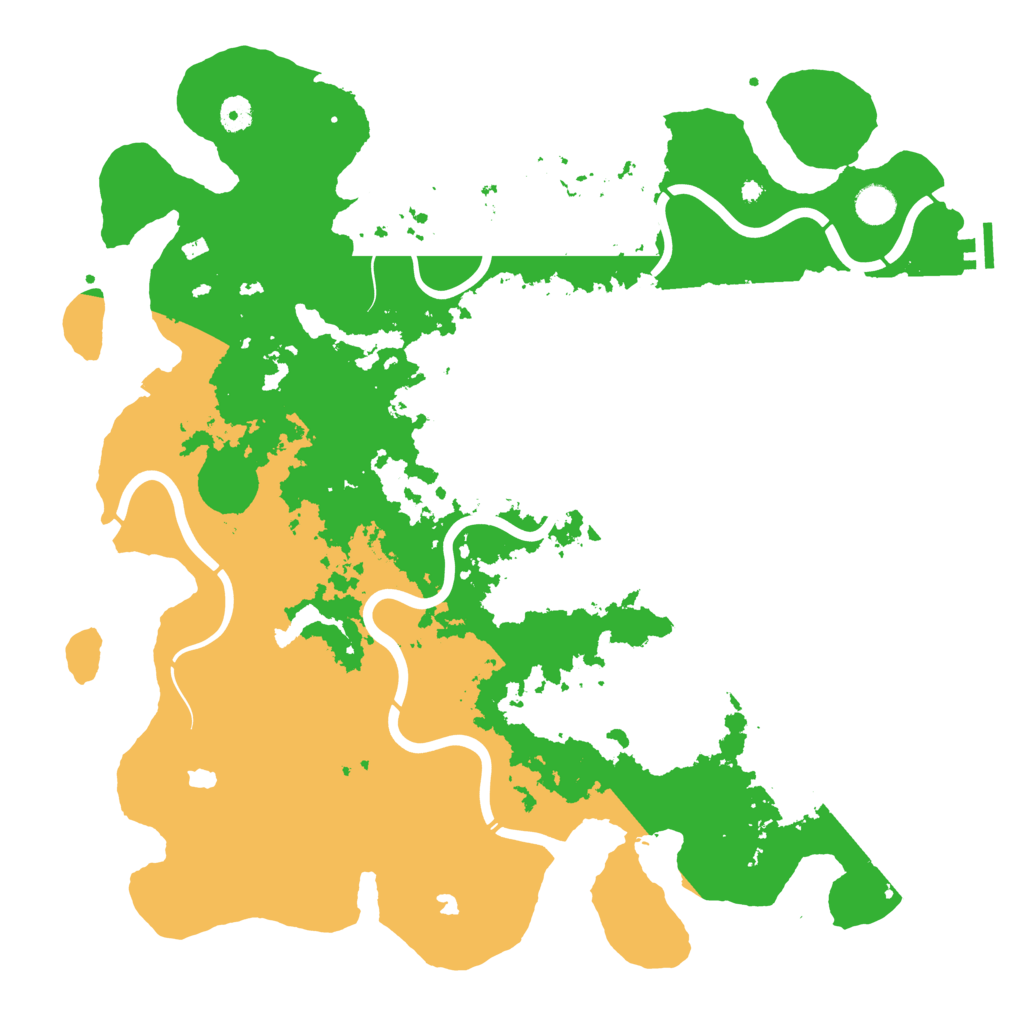 Biome Rust Map: Procedural Map, Size: 4500, Seed: 202209