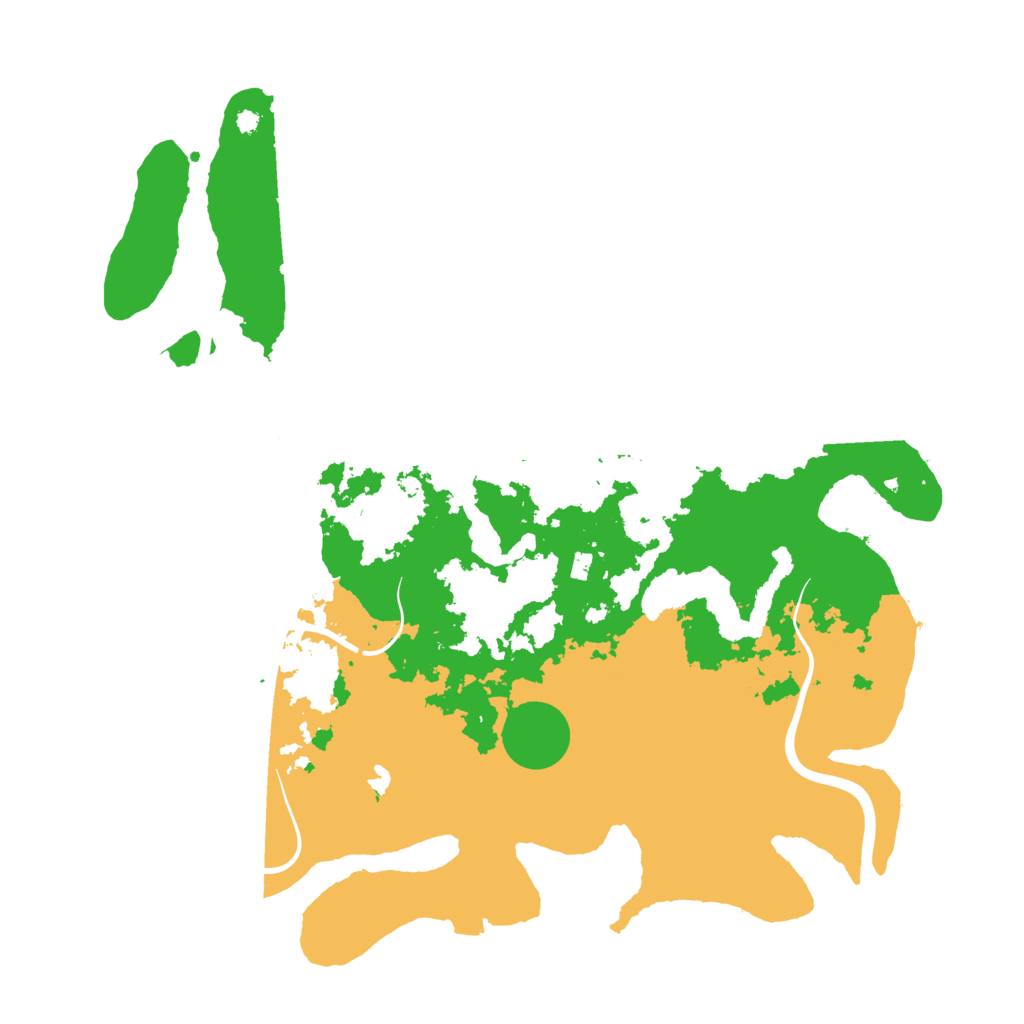 Biome Rust Map: Procedural Map, Size: 4000, Seed: 6838