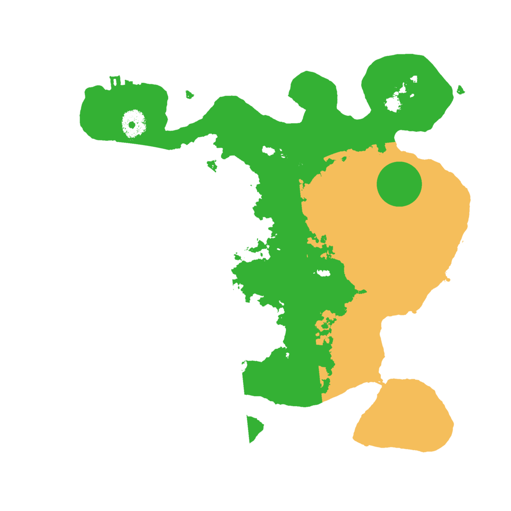 Biome Rust Map: Procedural Map, Size: 3000, Seed: 4285