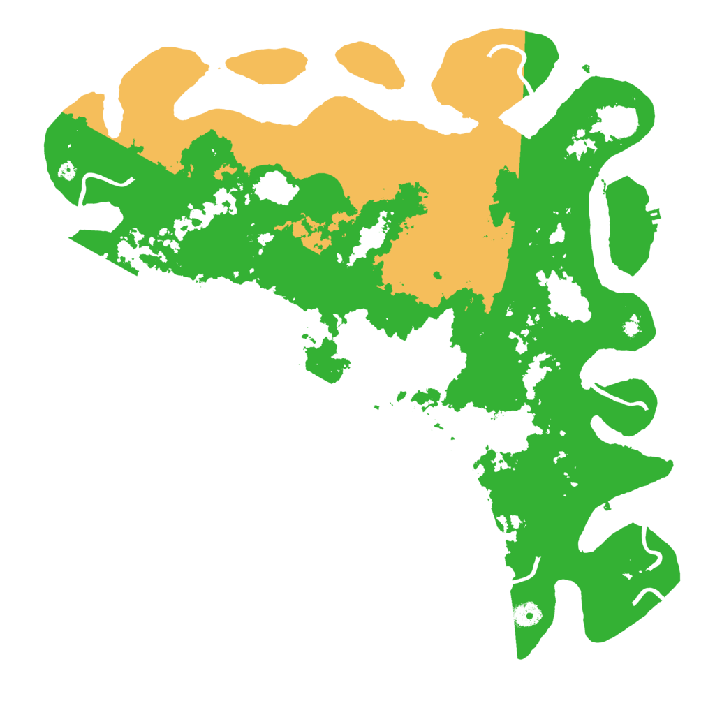 Biome Rust Map: Procedural Map, Size: 4250, Seed: 20321