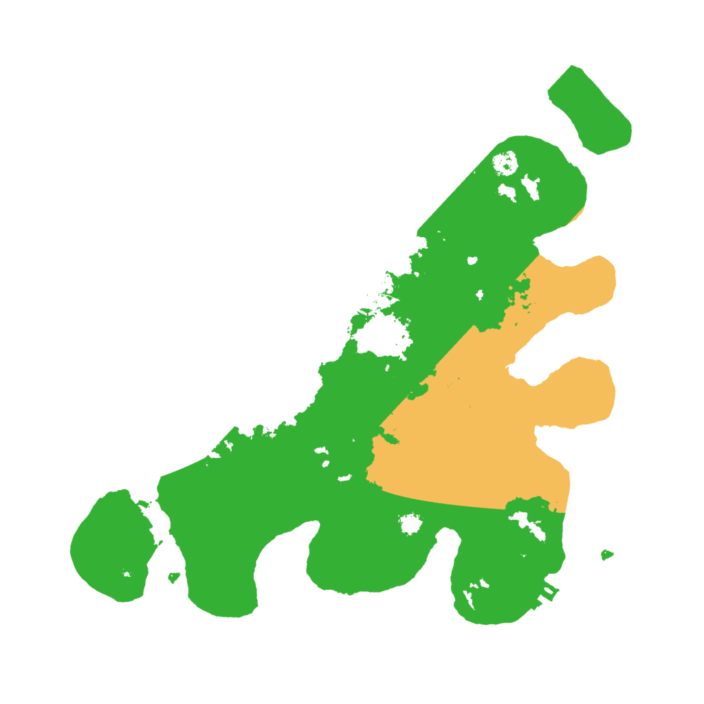 Biome Rust Map: Procedural Map, Size: 3000, Seed: 565742