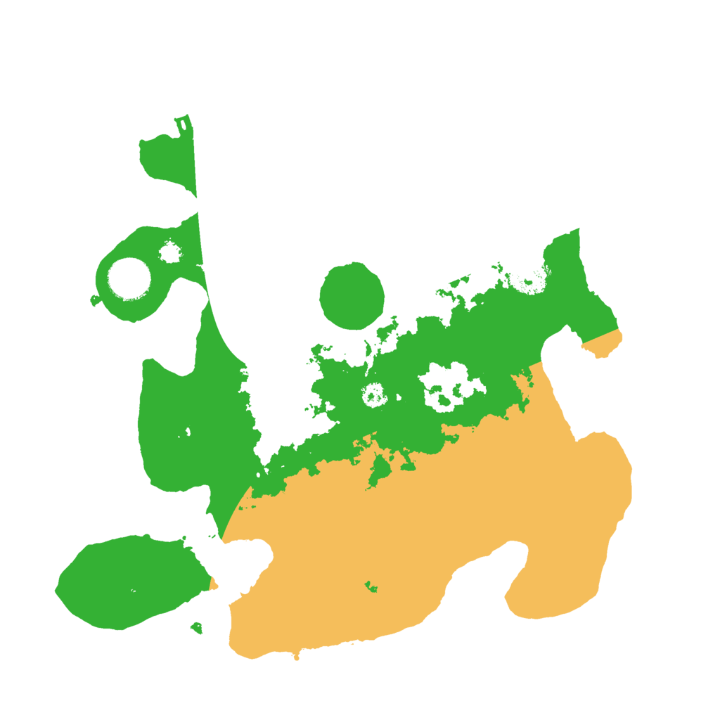 Biome Rust Map: Procedural Map, Size: 3000, Seed: 134553