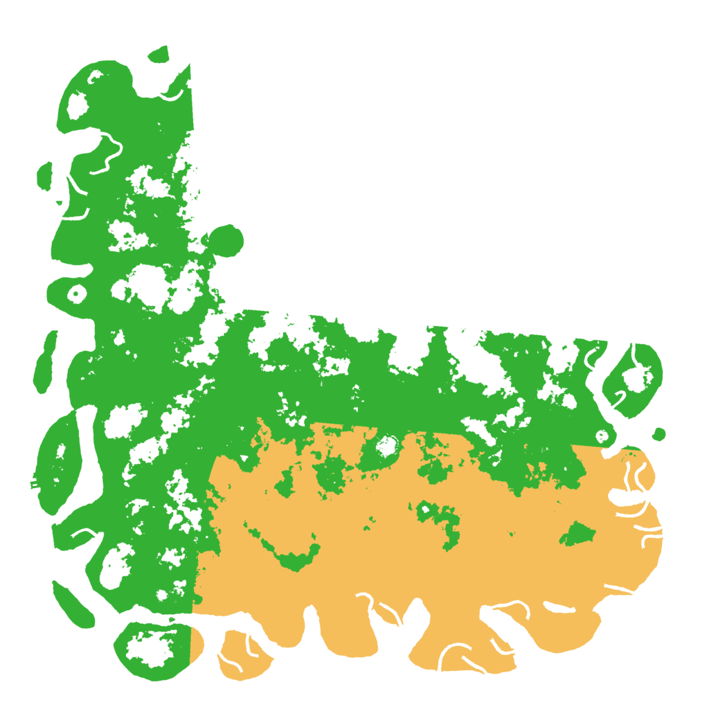 Biome Rust Map: Procedural Map, Size: 6000, Seed: 21392