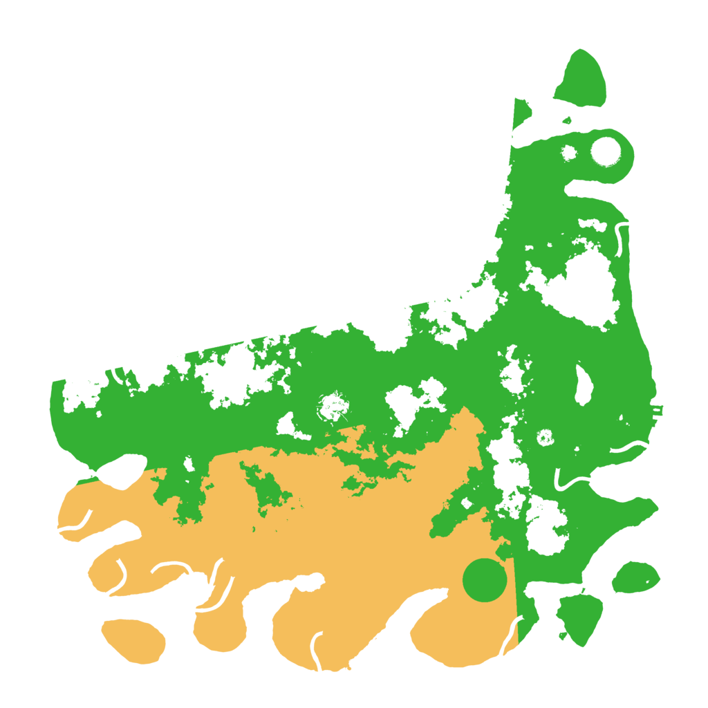 Biome Rust Map: Procedural Map, Size: 4250, Seed: 572662879