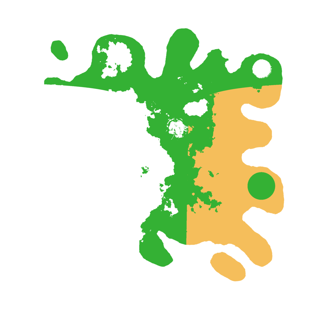 Biome Rust Map: Barren, Size: 3000, Seed: 919932940