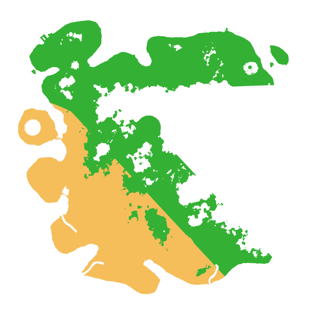 Biome Rust Map: Procedural Map, Size: 3500, Seed: 769052463