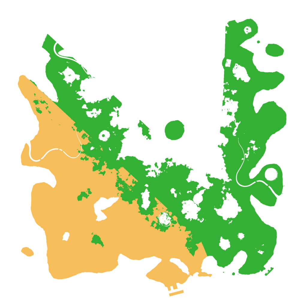 Biome Rust Map: Procedural Map, Size: 4250, Seed: 11941469