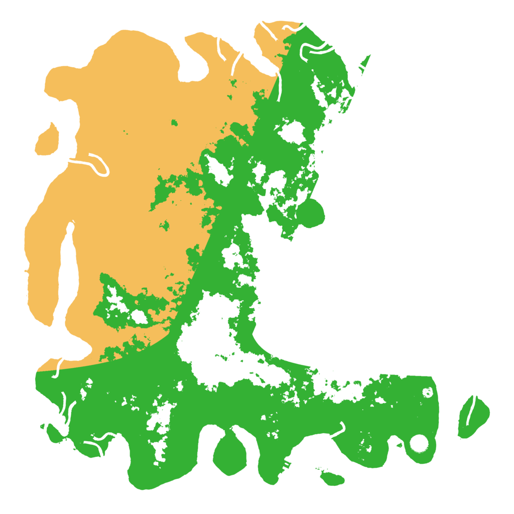 Biome Rust Map: Procedural Map, Size: 5000, Seed: 1156839407