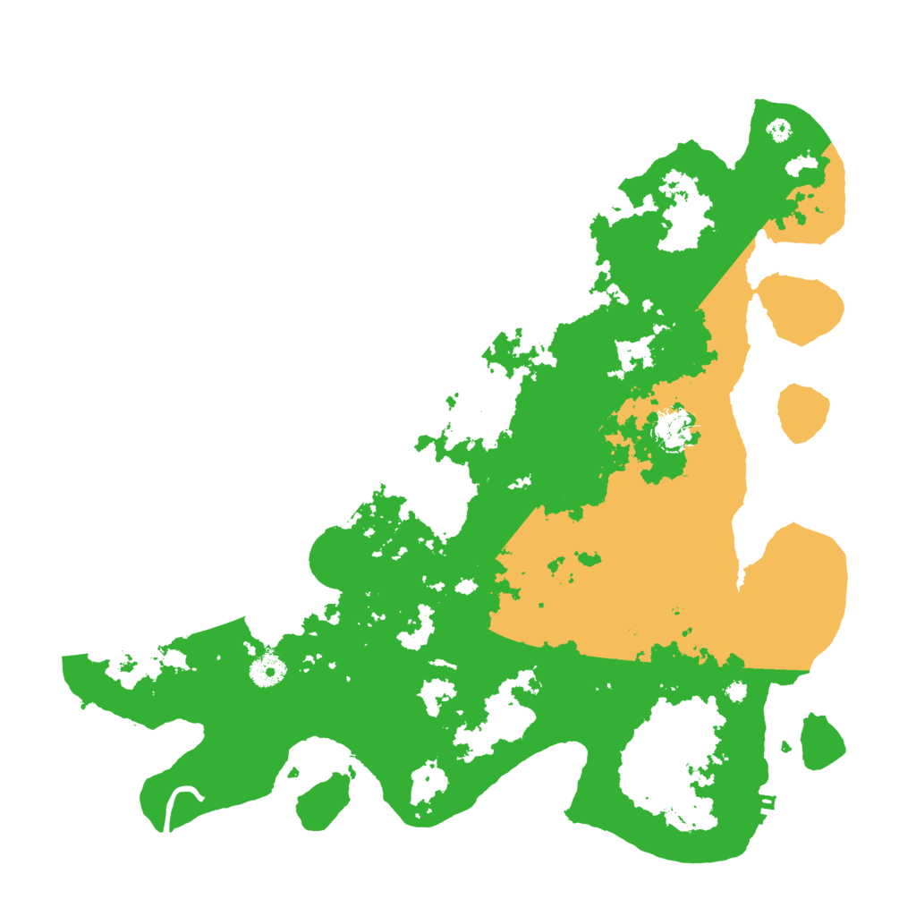 Biome Rust Map: Procedural Map, Size: 4000, Seed: 257639896