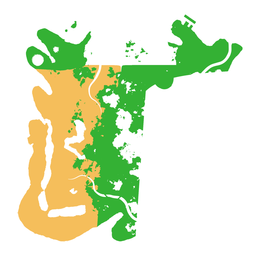 Biome Rust Map: Procedural Map, Size: 4000, Seed: 1072623079