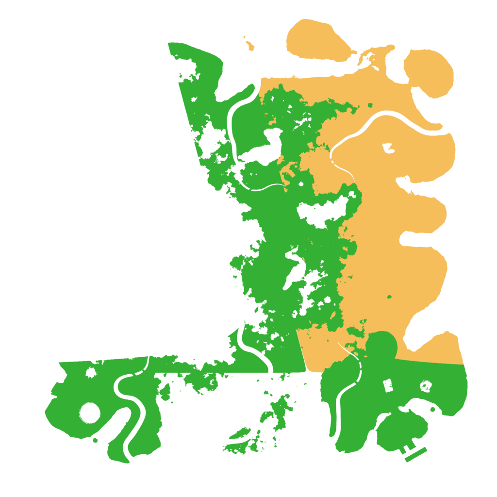 Biome Rust Map: Procedural Map, Size: 4250, Seed: 983457