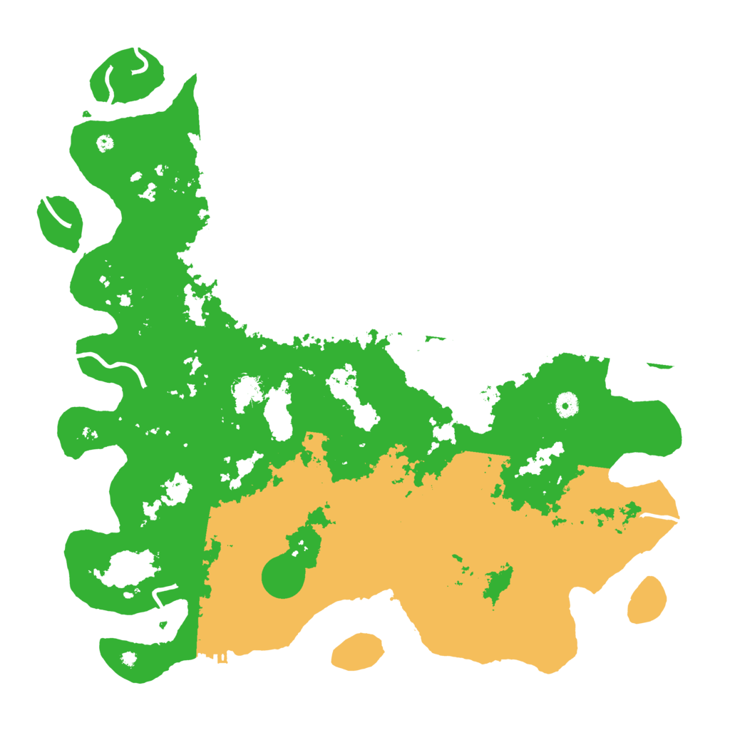 Biome Rust Map: Procedural Map, Size: 4500, Seed: 75092850
