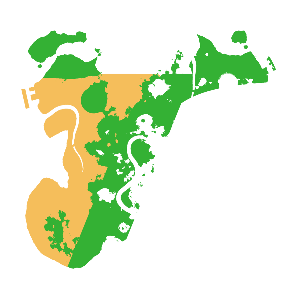 Biome Rust Map: Procedural Map, Size: 3000, Seed: 534577079