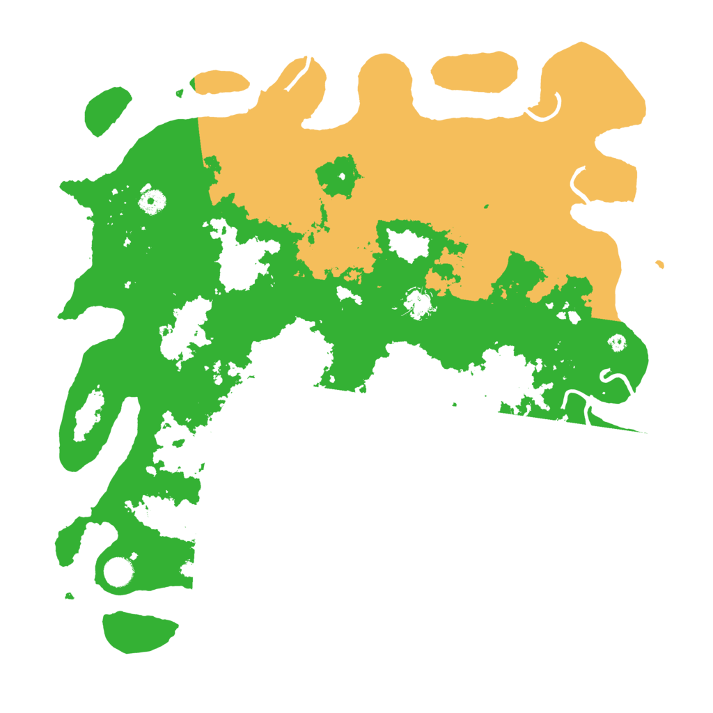 Biome Rust Map: Procedural Map, Size: 4250, Seed: 745292