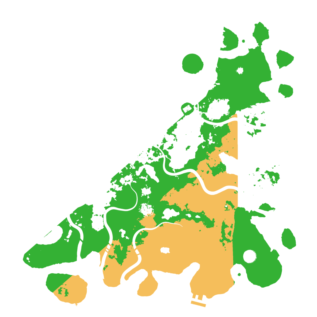 Biome Rust Map: Procedural Map, Size: 4250, Seed: 994500