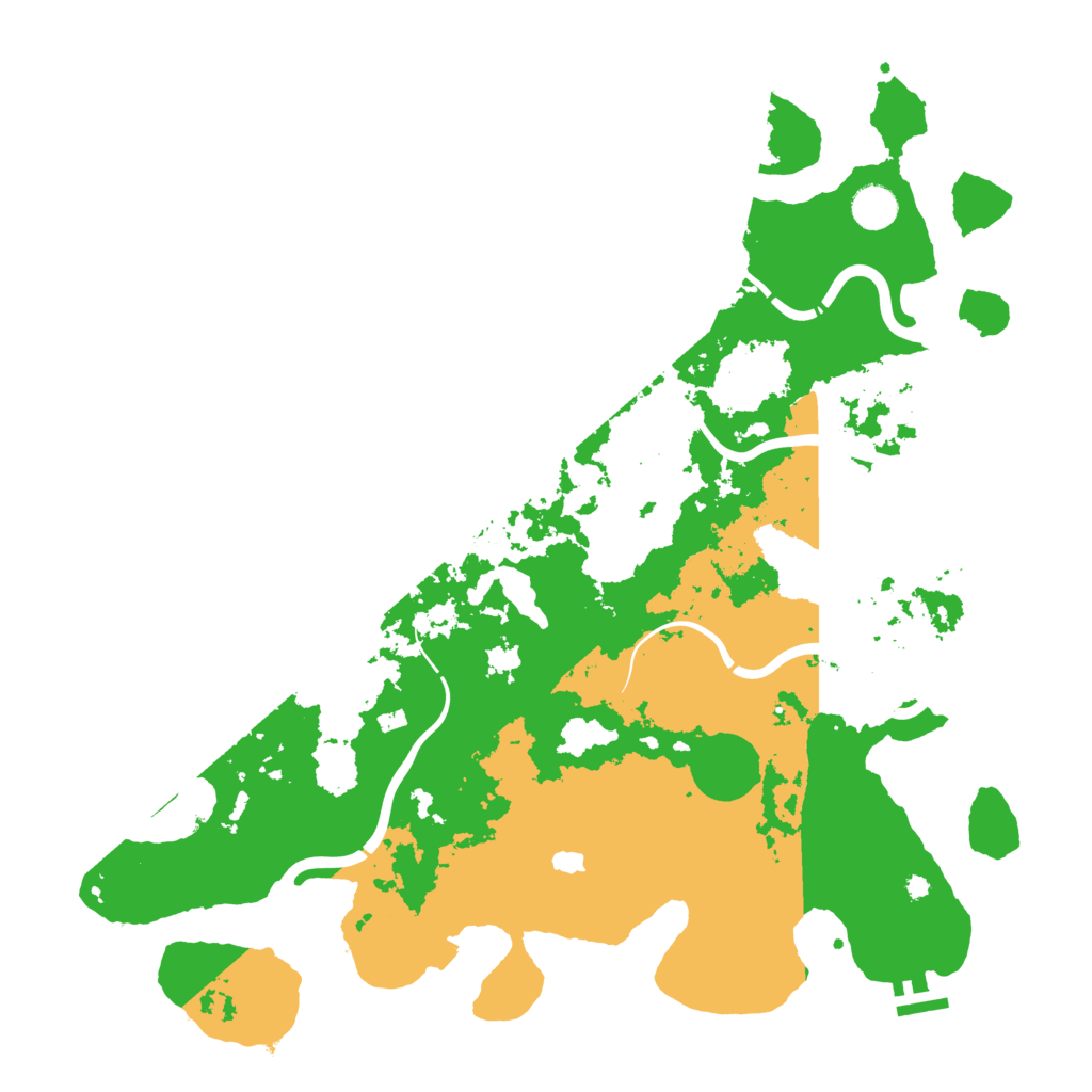 Biome Rust Map: Procedural Map, Size: 4250, Seed: 994500