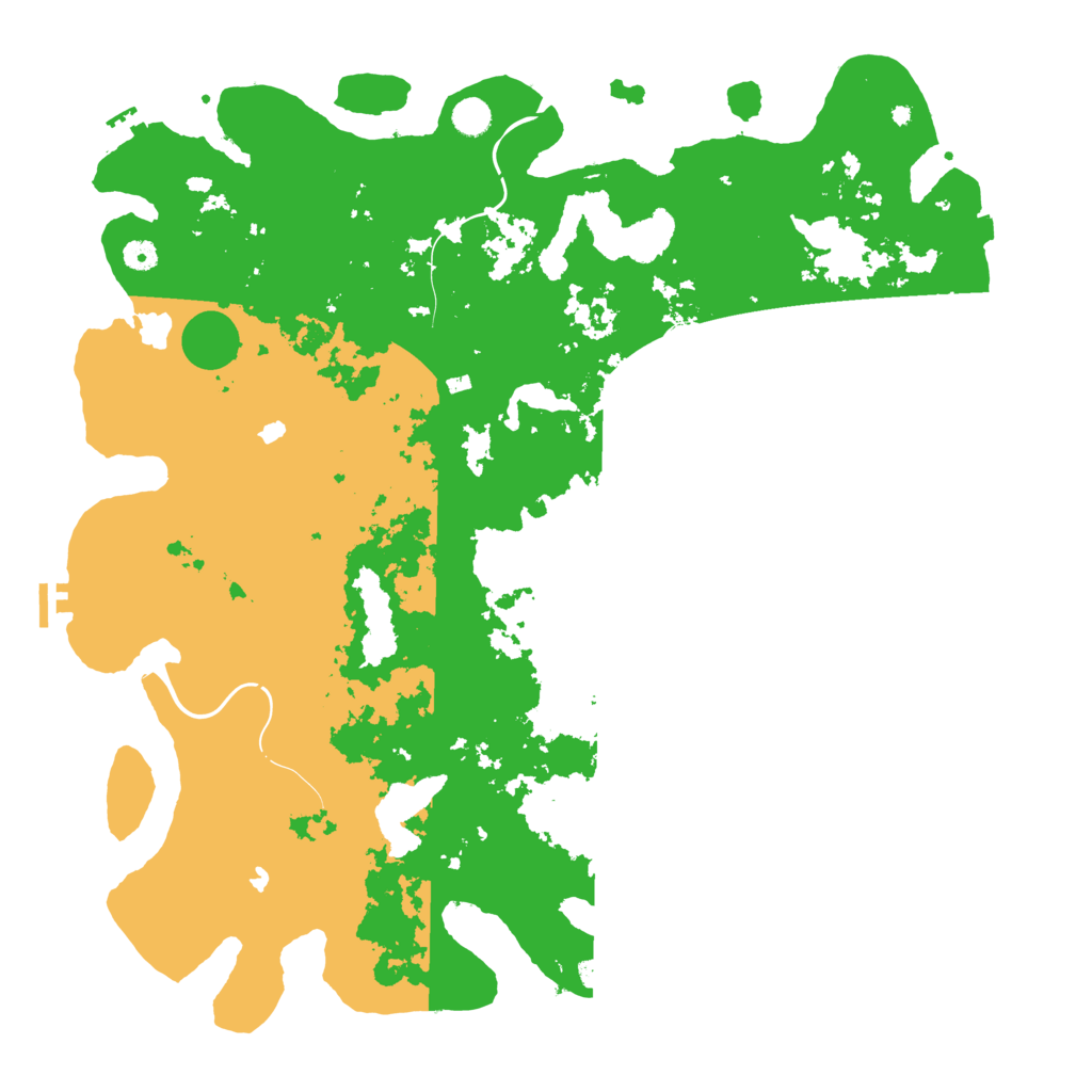 Biome Rust Map: Procedural Map, Size: 5000, Seed: 449717057