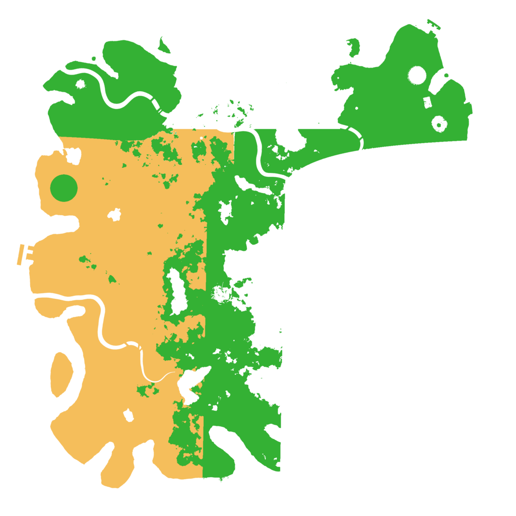 Biome Rust Map: Procedural Map, Size: 5000, Seed: 449717057