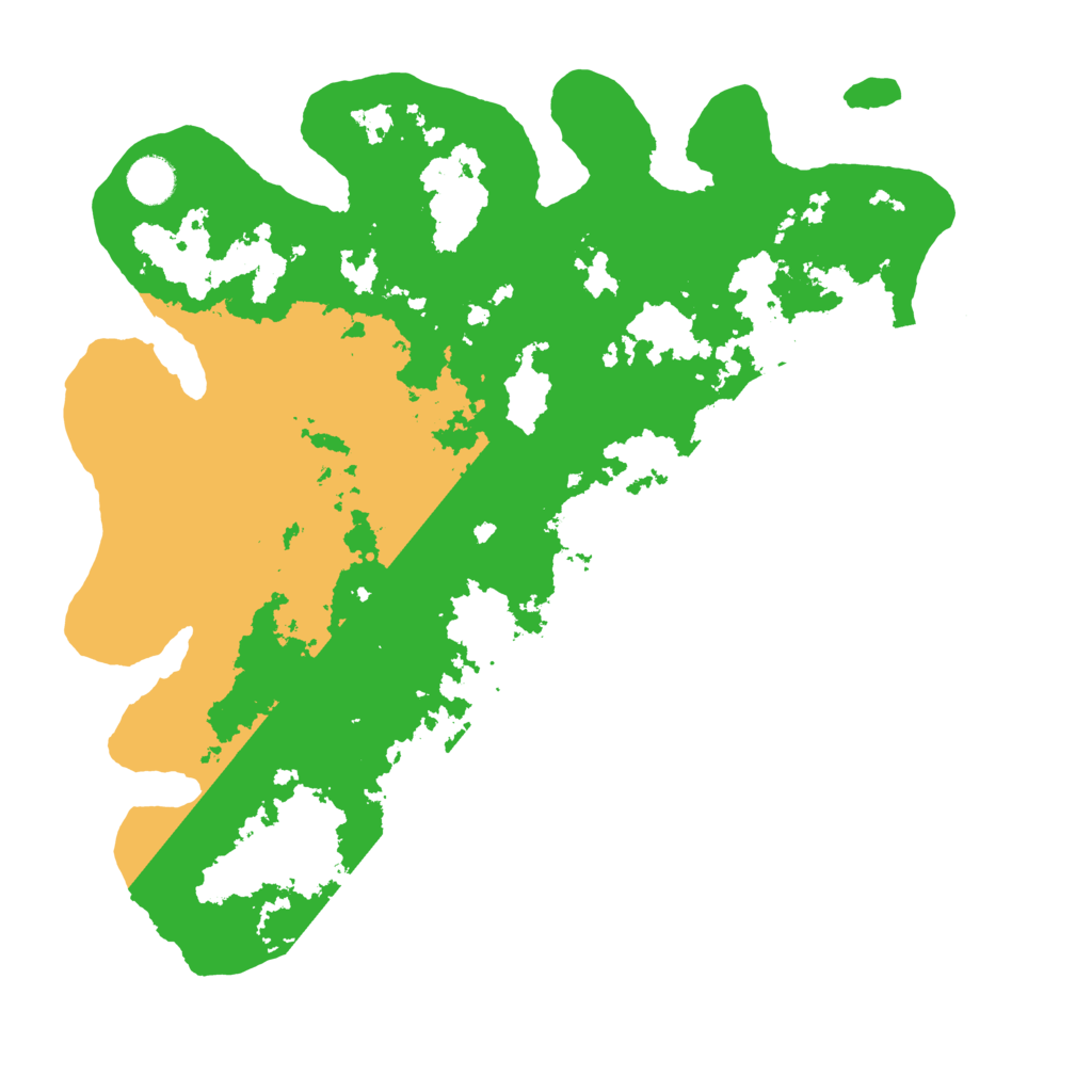 Biome Rust Map: Barren, Size: 4000, Seed: 872592327