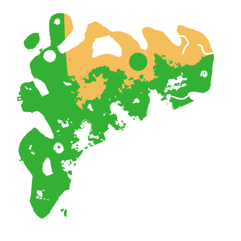 Biome Rust Map: Procedural Map, Size: 3500, Seed: 1635669019