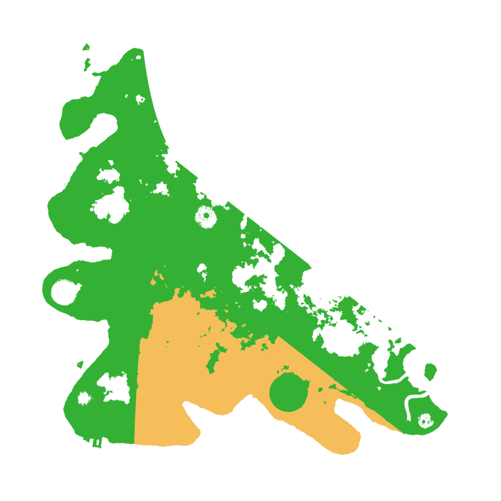 Biome Rust Map: Procedural Map, Size: 3500, Seed: 809696127