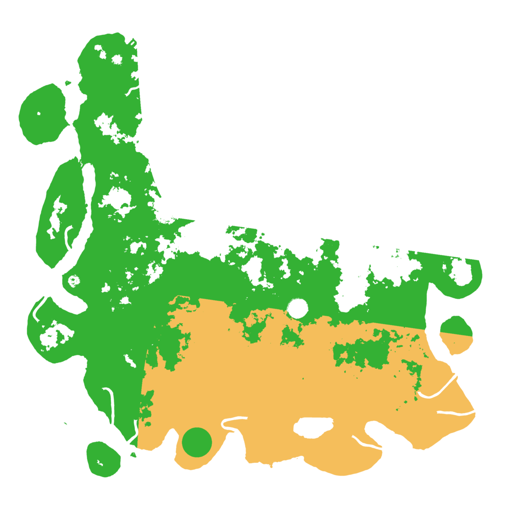 Biome Rust Map: Procedural Map, Size: 4500, Seed: 921273089
