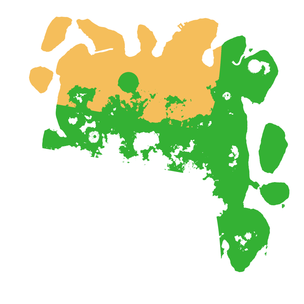 Biome Rust Map: Procedural Map, Size: 4000, Seed: 209343396