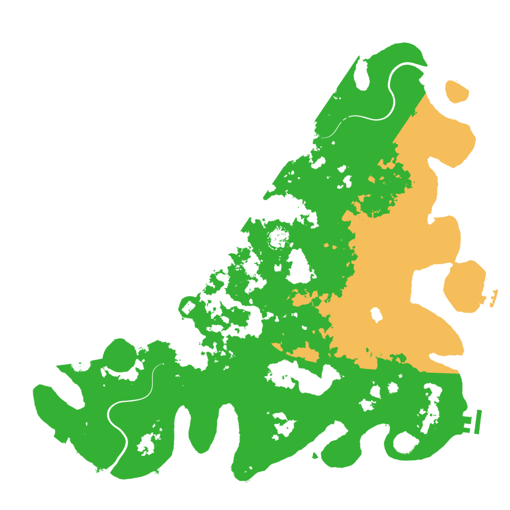 Biome Rust Map: Procedural Map, Size: 4250, Seed: 1624745490