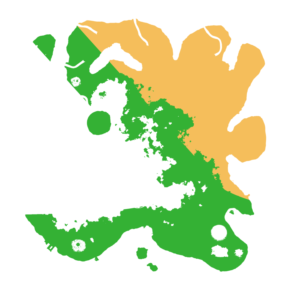 Biome Rust Map: Procedural Map, Size: 3275, Seed: 1984
