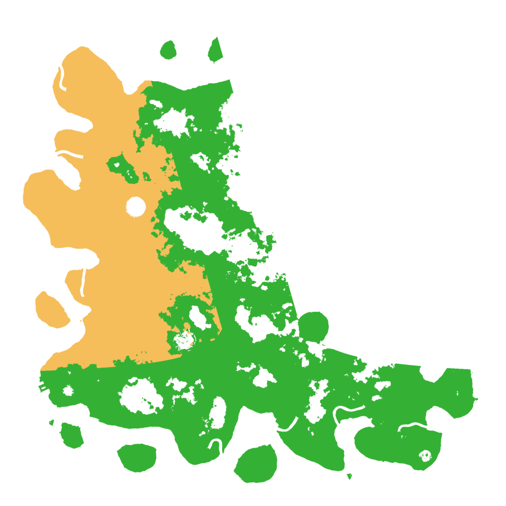 Biome Rust Map: Procedural Map, Size: 4500, Seed: 622928994