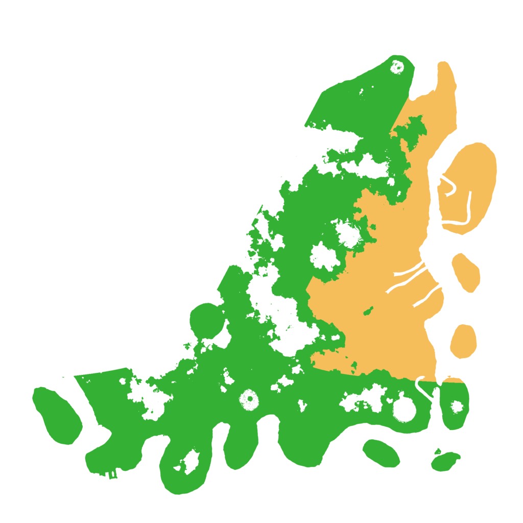 Biome Rust Map: Procedural Map, Size: 4000, Seed: 60104