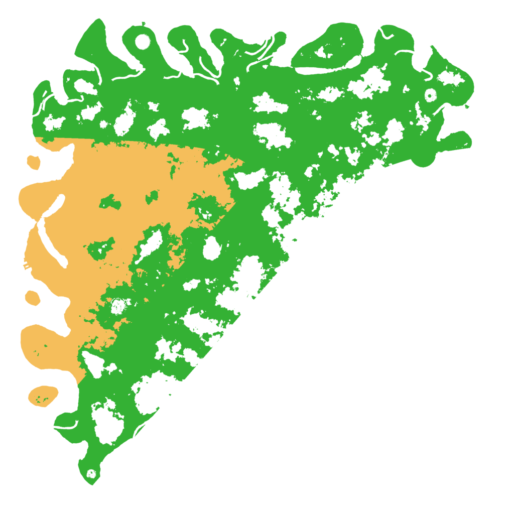 Biome Rust Map: Procedural Map, Size: 6000, Seed: 1316117
