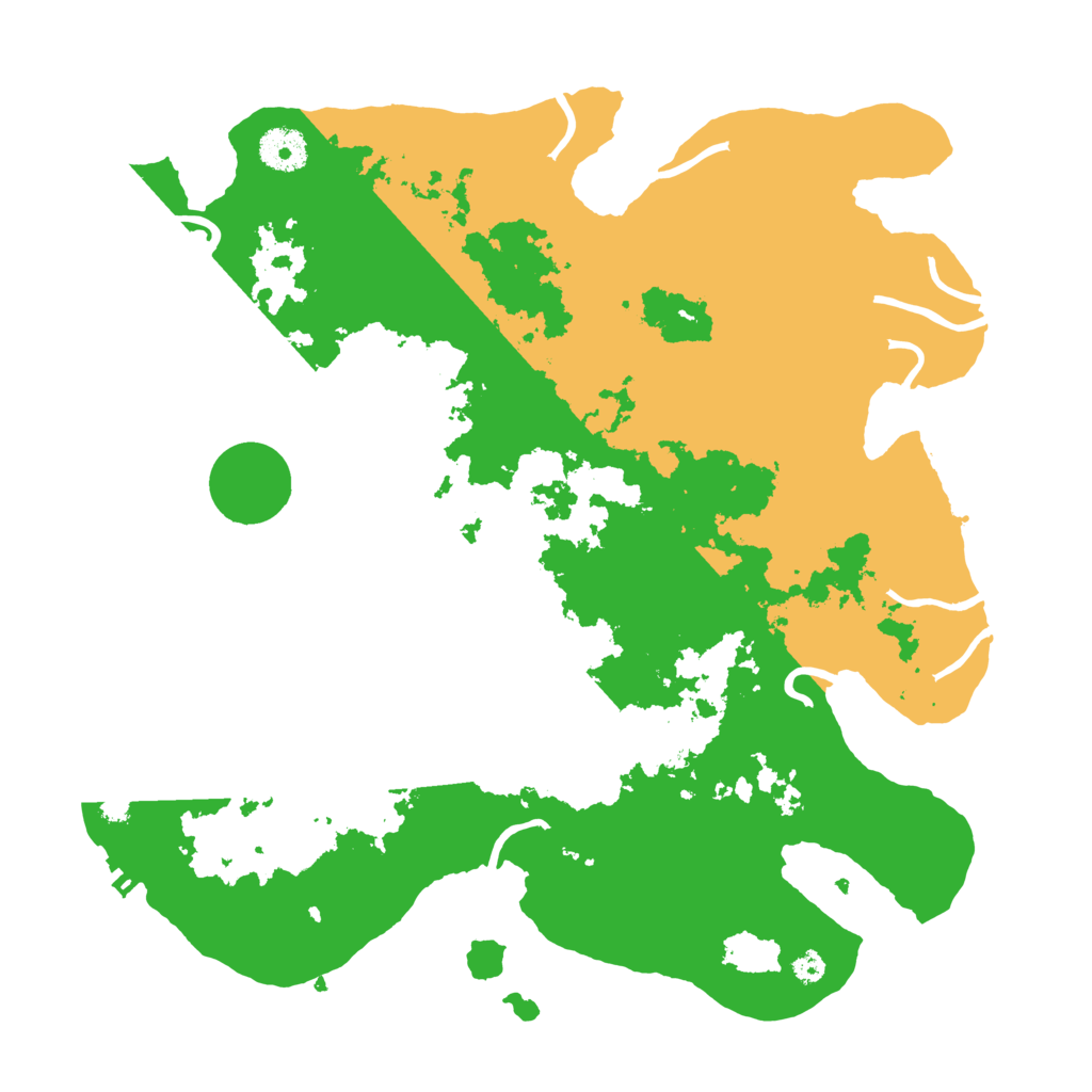 Biome Rust Map: Procedural Map, Size: 3579, Seed: 1984