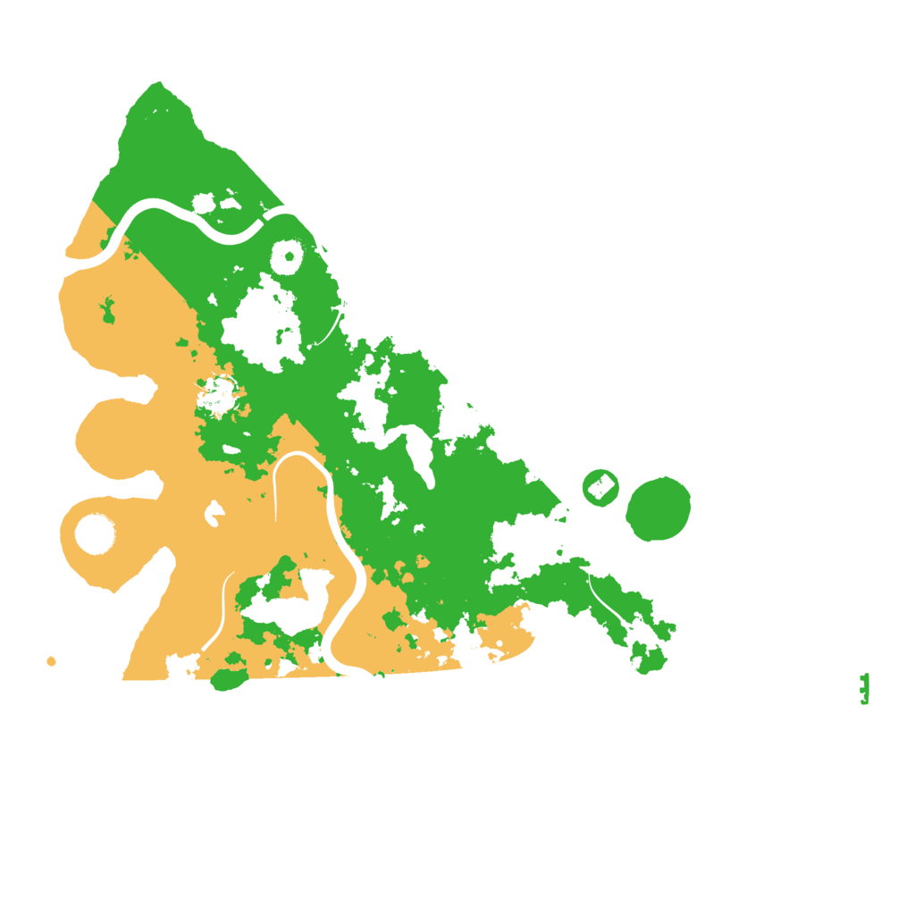 Biome Rust Map: Procedural Map, Size: 4000, Seed: 1328362131