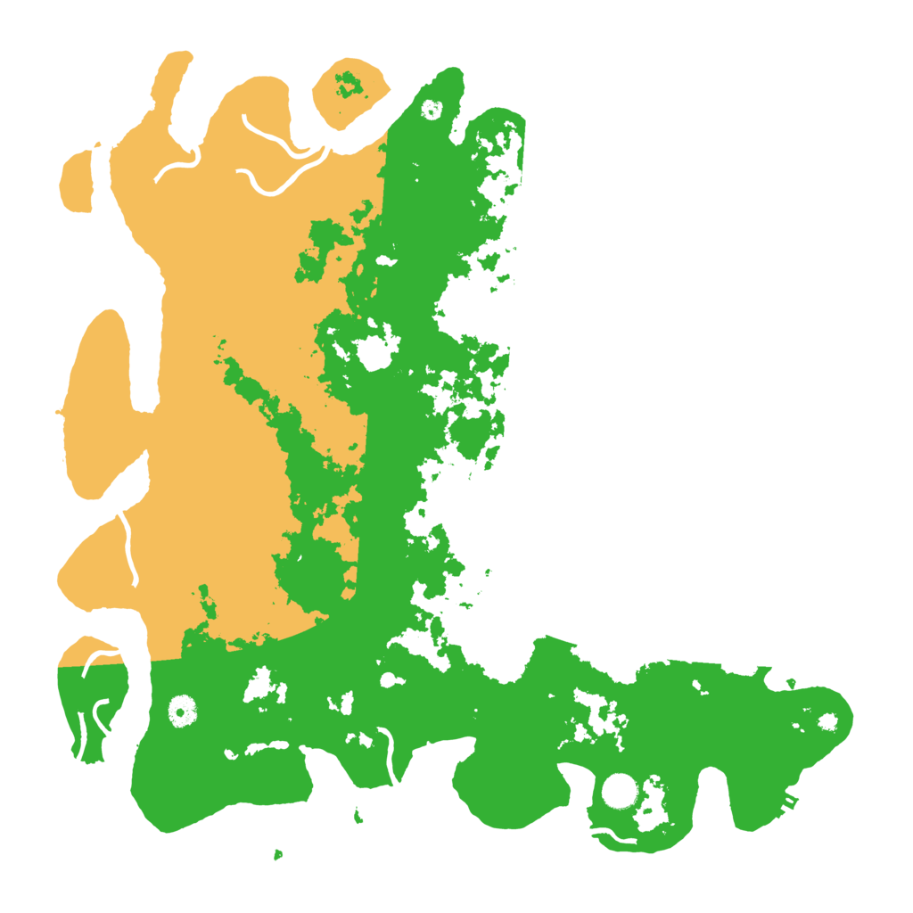 Biome Rust Map: Procedural Map, Size: 4500, Seed: 2227187