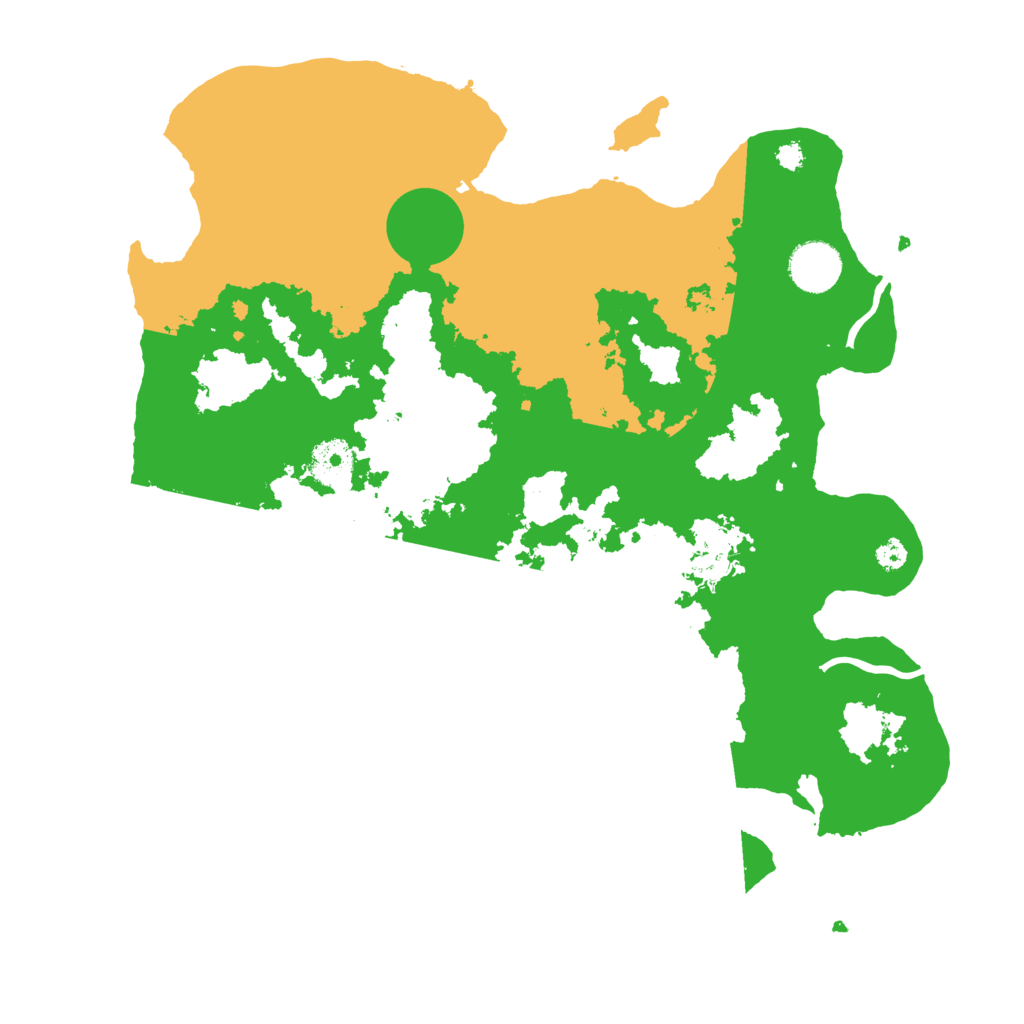 Biome Rust Map: Procedural Map, Size: 3500, Seed: 1098260066
