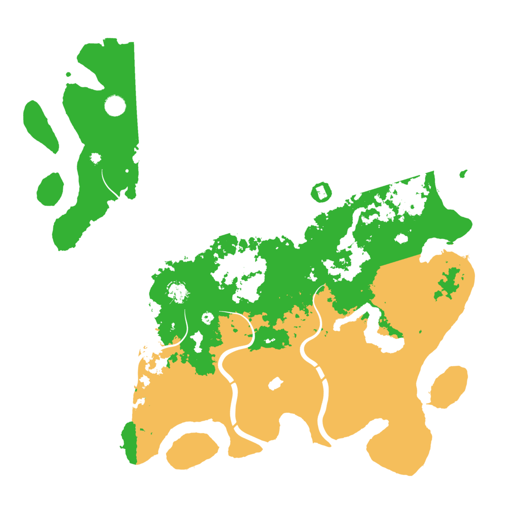 Biome Rust Map: Procedural Map, Size: 4250, Seed: 8454876